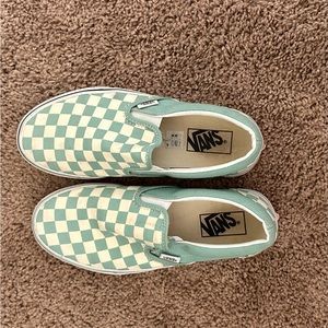 Teal vans